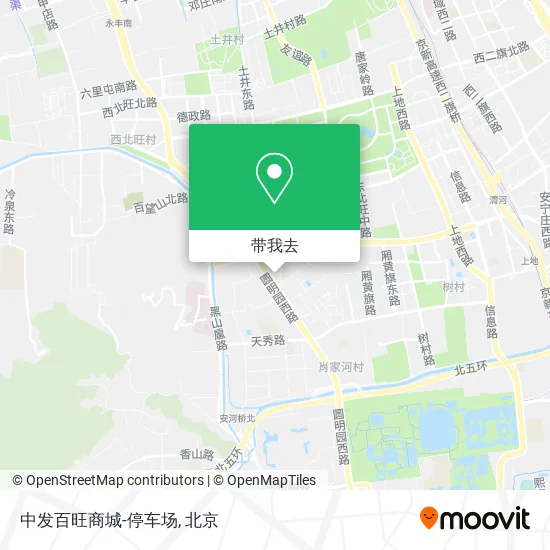 中发百旺商城-停车场地图