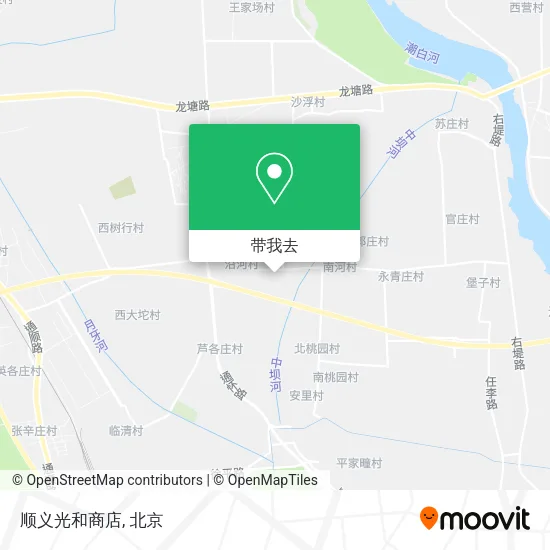 顺义光和商店地图
