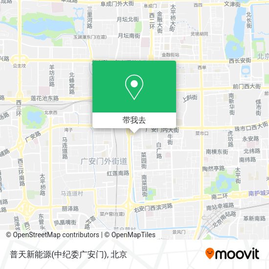 普天新能源(中纪委广安门)地图