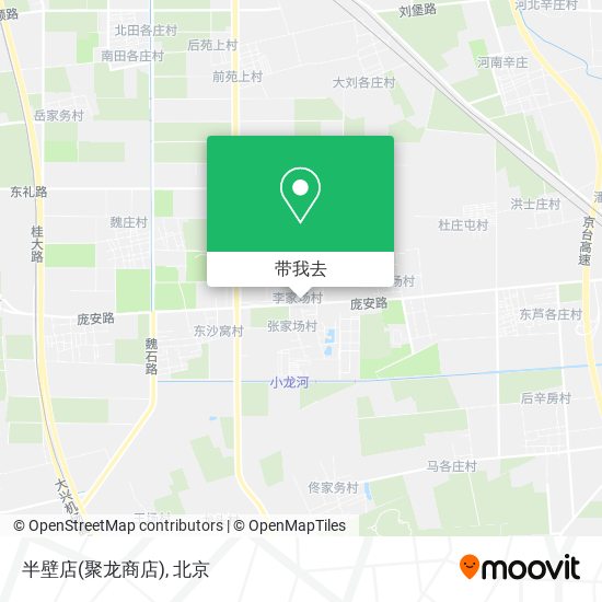 半壁店(聚龙商店)地图
