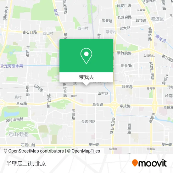 半壁店二街地图