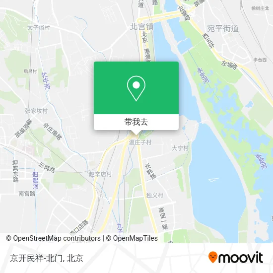 京开民祥-北门地图