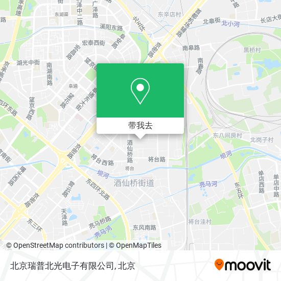 北京瑞普北光电子有限公司地图