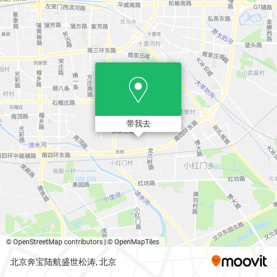 北京奔宝陆航盛世松涛地图