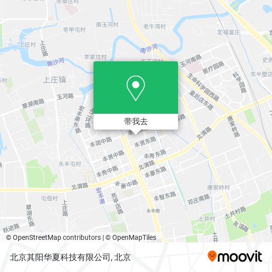 北京其阳华夏科技有限公司地图