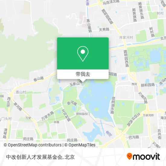 中改创新人才发展基金会地图