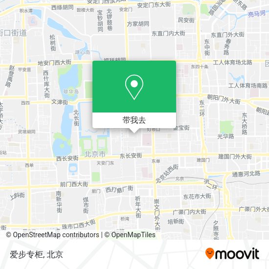 爱步专柜地图