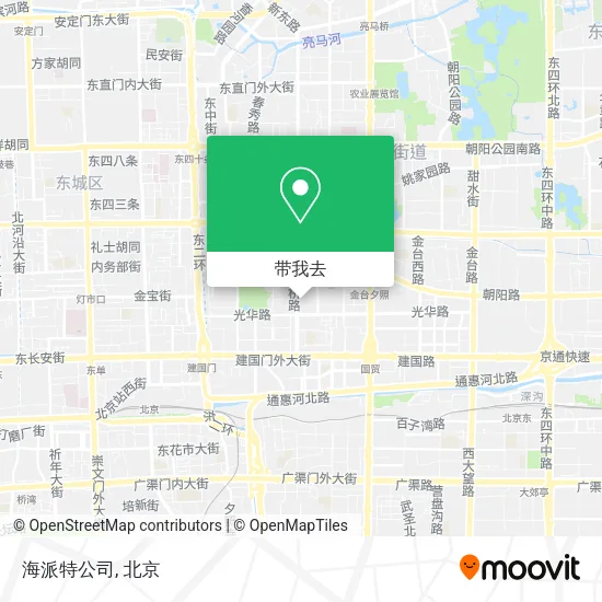 海派特公司地图