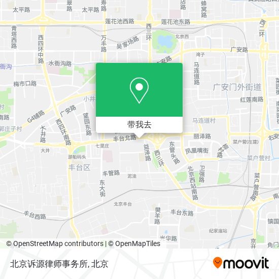 北京诉源律师事务所地图