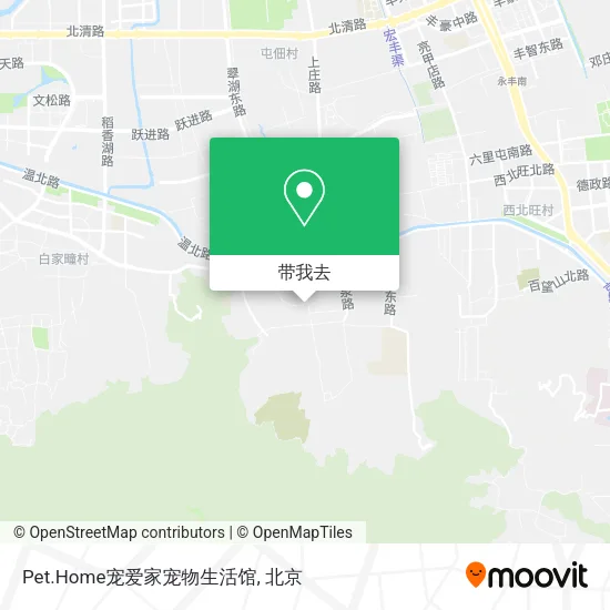 Pet.Home宠爱家宠物生活馆地图