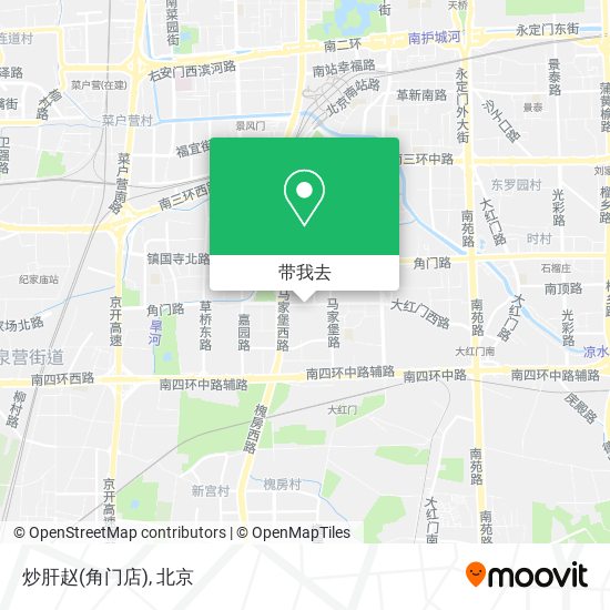 炒肝赵(角门店)地图