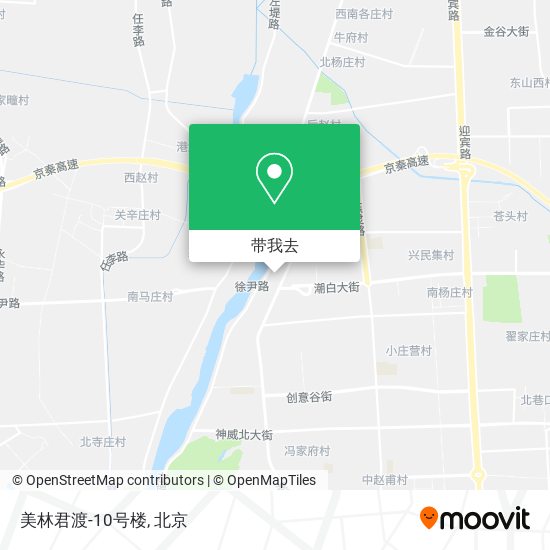 美林君渡-10号楼地图