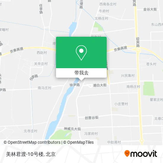 美林君渡-10号楼地图