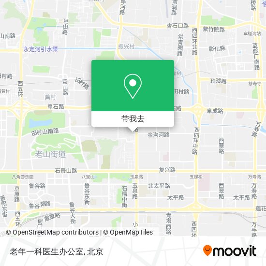 老年一科医生办公室地图