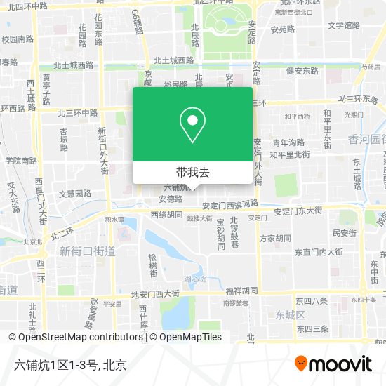 六铺炕1区1-3号地图