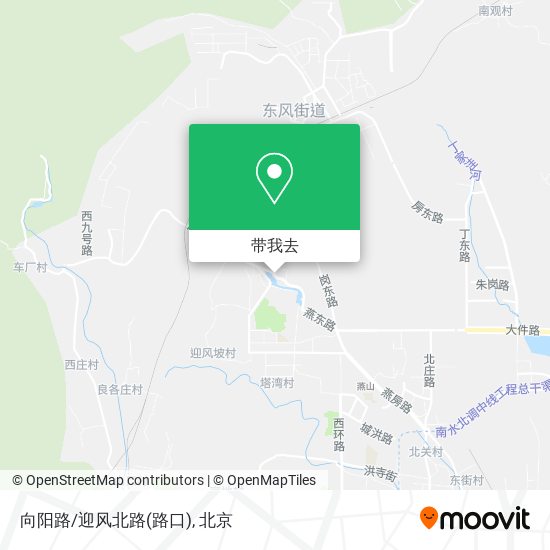 向阳路/迎风北路(路口)地图