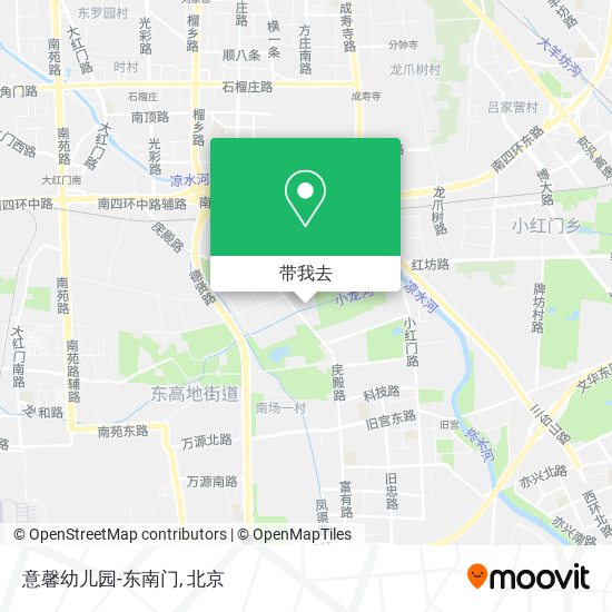 意馨幼儿园-东南门地图