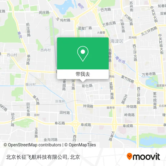 北京长征飞航科技有限公司地图