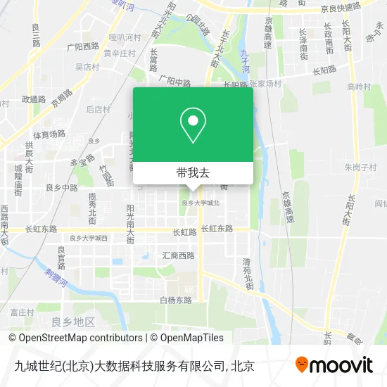 九城世纪(北京)大数据科技服务有限公司地图