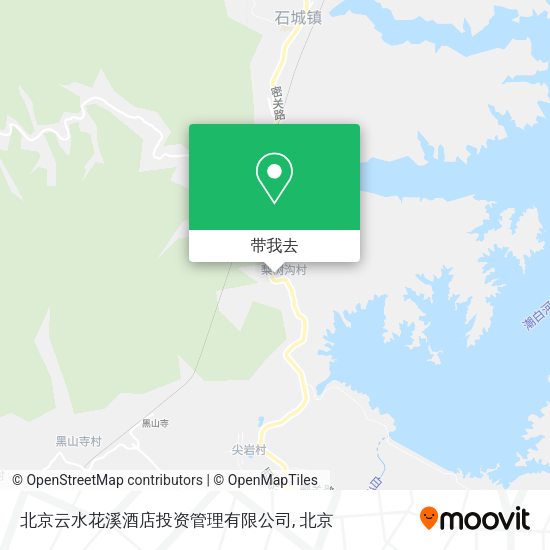 北京云水花溪酒店投资管理有限公司地图