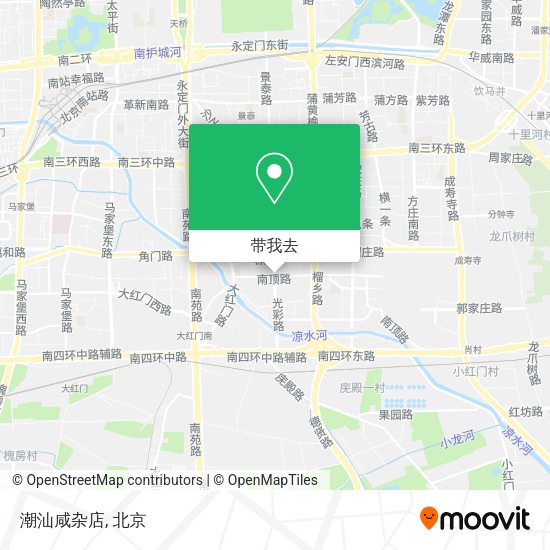 潮汕咸杂店地图