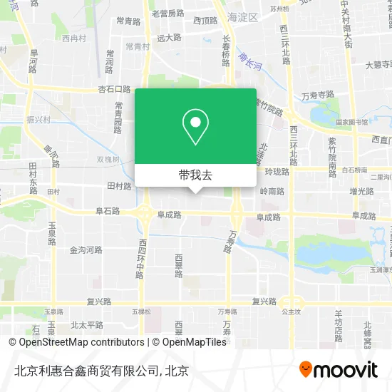 北京利惠合鑫商贸有限公司地图