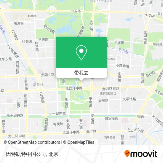 因特凯特中国公司地图