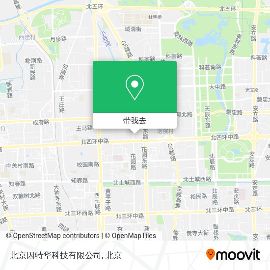 北京因特华科技有限公司地图