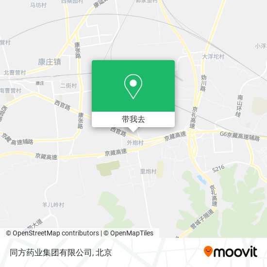 同方药业集团有限公司地图