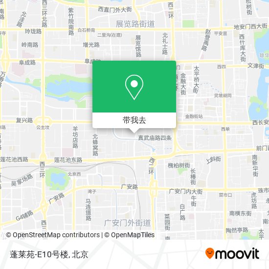 蓬莱苑-E10号楼地图