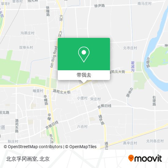 北京孚冈画室地图