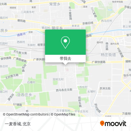 一麦香城地图