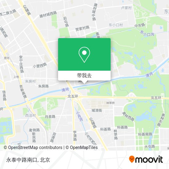 永泰中路南口地图