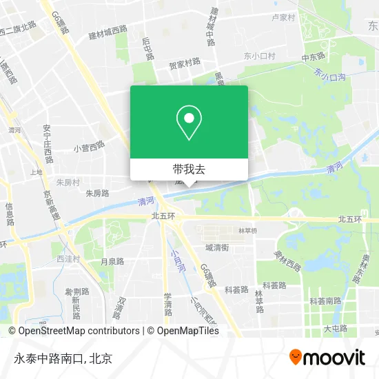 永泰中路南口地图