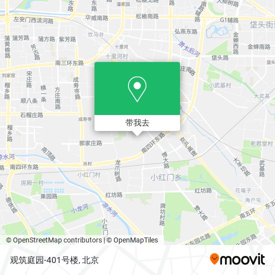 观筑庭园-401号楼地图