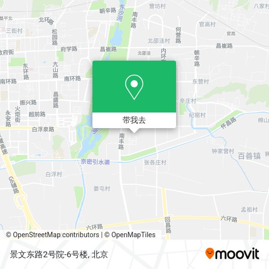 景文东路2号院-6号楼地图
