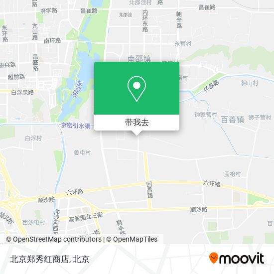 北京郑秀红商店地图