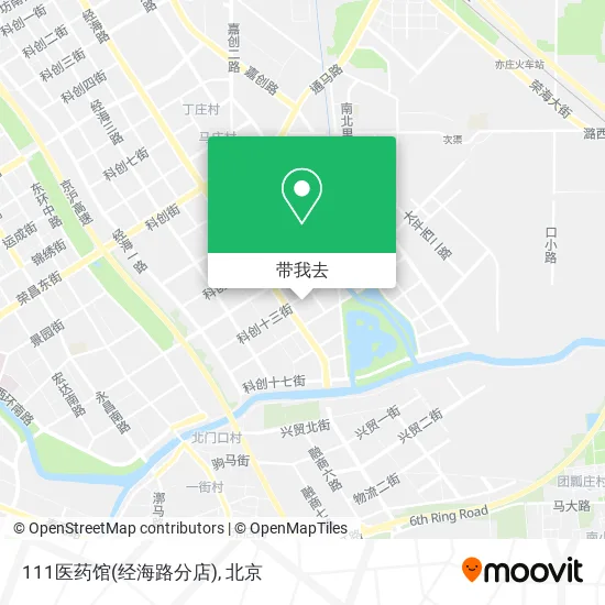 111医药馆(经海路分店)地图