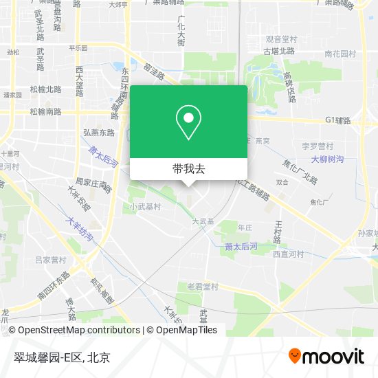 翠城馨园-E区地图