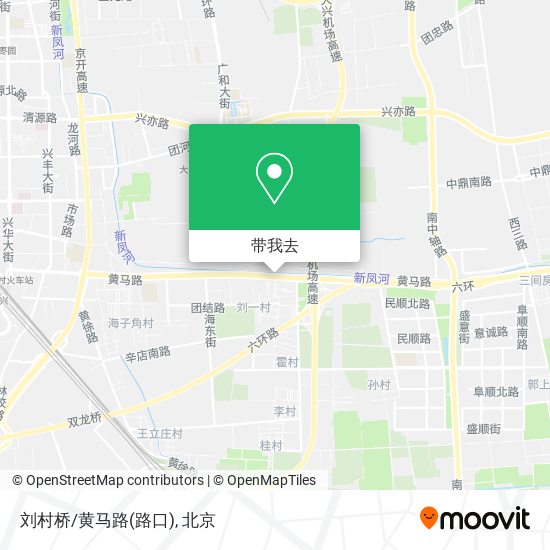刘村桥/黄马路(路口)地图