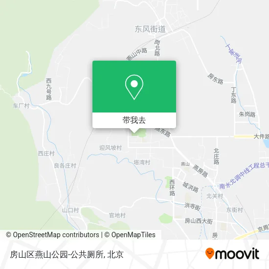 房山区燕山公园-公共厕所地图