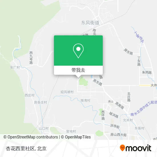 杏花西里社区地图