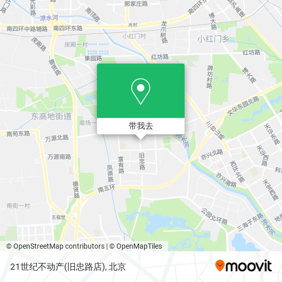 21世纪不动产(旧忠路店)地图