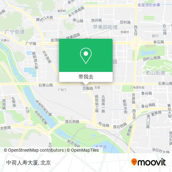 中荷人寿大厦地图