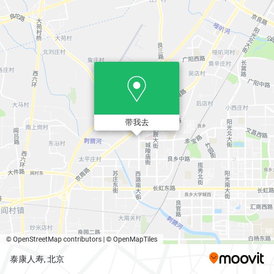 泰康人寿地图