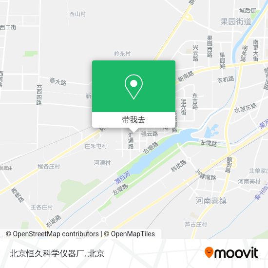北京恒久科学仪器厂地图