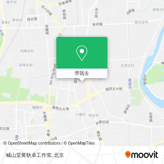喊山堂黄耿卓工作室地图