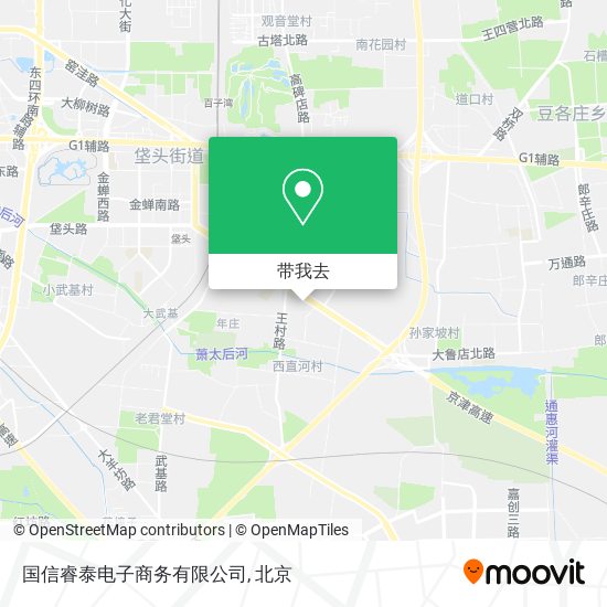 国信睿泰电子商务有限公司地图