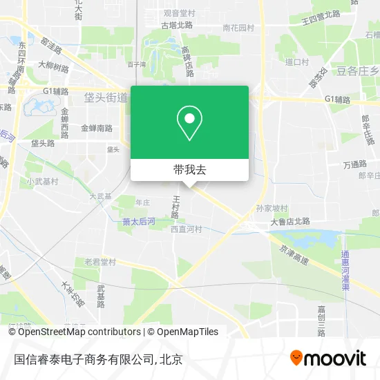 国信睿泰电子商务有限公司地图