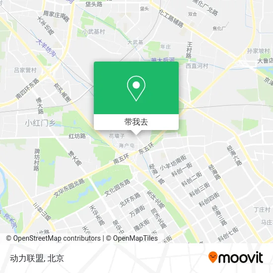 动力联盟地图